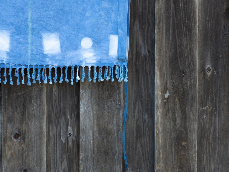 Pre-Order Magnetic Minimalist Cotton - Indigo Circle Square
